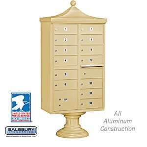  Decorative USPS 13 Door Standard Cluster Box Unit with B 