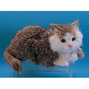 Cat Lying Down Collectible Figurine Kitten Statue Decoration Model New