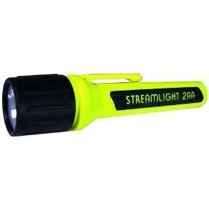 Streamlight ProPolymer Flashlight Yellow Uses 2AA Alkaline Batteries