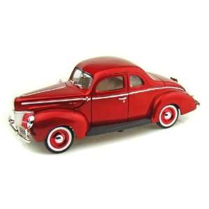  1940 Ford Coupe 1/18 Candy Red Toys & Games