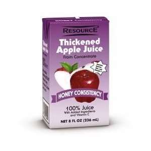  Nestle Resource Thickened Beverage Apple Honey 8 oz Case 