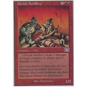   Magic the Gathering   Orcish Artillery   Sixth Edition Toys & Games