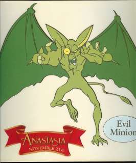 Anastasia Evil Minion Promotional Window Cling  