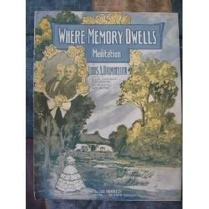 Where Memory Dwells Meditation Louis A. Drumheller Books