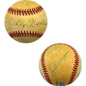   Joe Dimaggio James Spence)   Autographed Baseballs