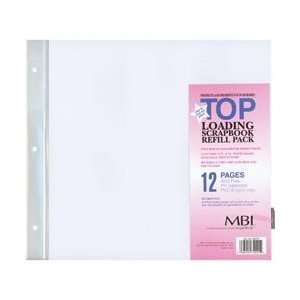  MBI Page Protectors 12x12 6/Pkg Top Loading