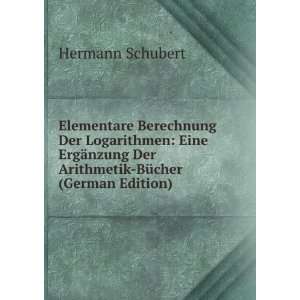   Der Arithmetik BÃ¼cher (German Edition) Hermann Schubert Books