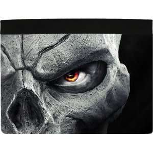  Skull iPad 2 Case (Black) Suede & leather Case