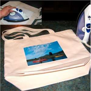  Canvas Tote Bag Design Craft Kit   Iron on Ink Jet 