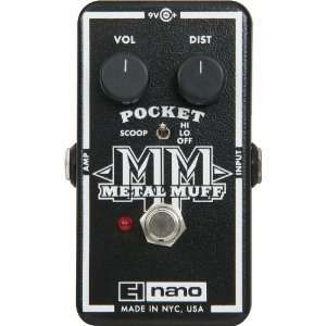  Electro Harmonix Nano Pocket Metal Muff Distortion Guitar 