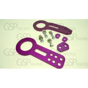   Anodized Aluminum Cnc Tow Hook Front Rear Universal 