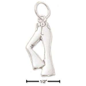  Sterling Silver bell bottoms Charm   JewelryWeb Jewelry