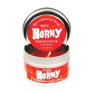  Sooo Horney Pheromone Candle, Hot N Bothered Berry 