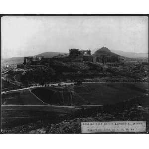 Acropolis,Athens,Greece,1895,High City