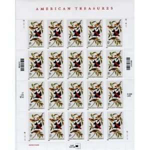   Audubon 20 x 37 Cent US Postage Stamps Scot #3650 
