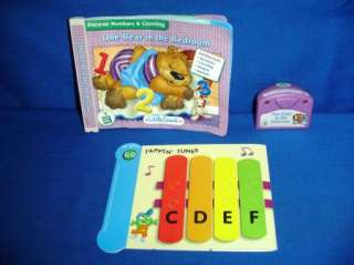 Leap Frog Pad Little Touch ONE BEAR IN THE BEDROOM Book  