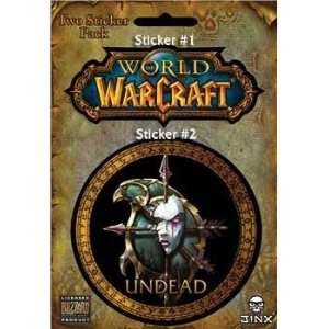  World of Warcraft Undead Sticker Set Toys & Games