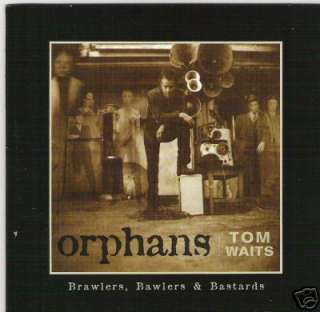 TOM WAITS Orphans Sampler Rare DJ CD  