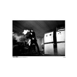   (Pete Townshend Smashing Guitar) Music Poster Print