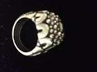 Dian Malouf Caviar and Arches 925/14k Ring Size 6 1/4
