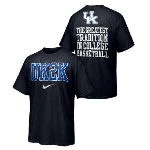  Kentucky Wildcats UK2K Nike 2000 WIN Tee Shirt: Sports 