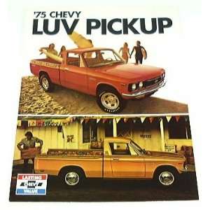  1975 75 Chevrolet Chevy LUV Pickup Truck BROCHURE 