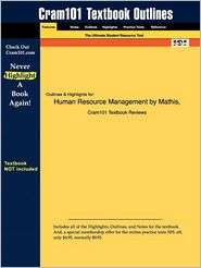 Outlines & Highlights For Human Resource Management By Mathis, Isbn 