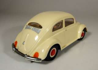 Vintage Large Tin/Plastic Friction Volkswagen Oval Beetle, MIB  