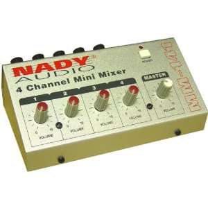  NEW 4 Channel Mini Mixer (Pro Sound & Entertainment 