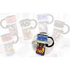 romero britto apple ceramic travel mug by giftcraft expedited shipping