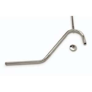  36 Long Shower Arm with Support & Wall Flange   Polished 