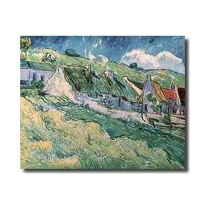  Cottages At Auverssuroise 1890 Giclee Print: Home 