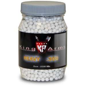  Soft Air King Arms Heavy BB   .30g, 6mm, 2000ct Bottle 
