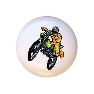  Extreme Sports Motocross Motorcycle Drawer Pull Knob: Home 