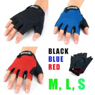 2011 NEW NWT Man Woman Youth Cycling Bike Bicycle Half Finger Gloves 