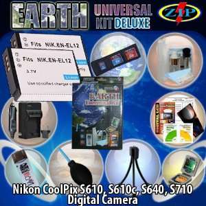 Earth Universal Kit Deluxe for Nikon Coolpix AW100, Coolpix S6300 