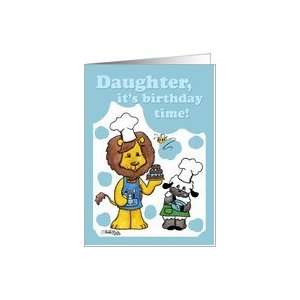    Lion and Lamb Icing  Birthday Time for Daughter Card Toys & Games
