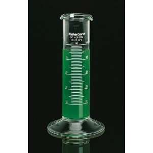 Fisherbrand Low Form Cylinders with Double Metric Scales, 100mL 