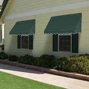   Cover for Traditional Awning   Forest Green: Patio, Lawn & Garden