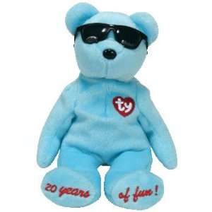  Ty Beanie Baby   Summertime Fun Blue: Toys & Games