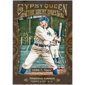   Topps Gypsy Queen Ty Cobb The Great Ones Tigers GO24 