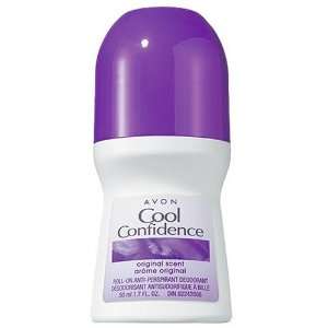  Avon Cool Confidence Roll on Anti perspirant Deodorant 1.7 