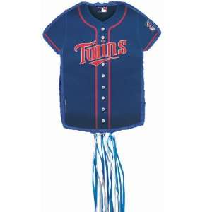 Lets Party By YA OTTA PINATA Minnesota Twins Baseball   Shirt Shaped 