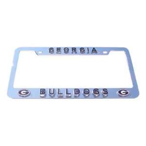  Georgia Bulldogs License Plate Tag Frame: Sports 