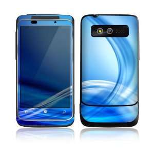  HTC 7 Trophy Skin Decal Sticker   Abstract Blue 