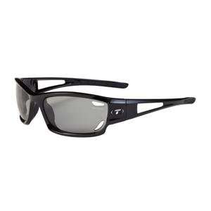  Tifosi Dolomite Gloss Black Polarized Fototec Sunglasses 
