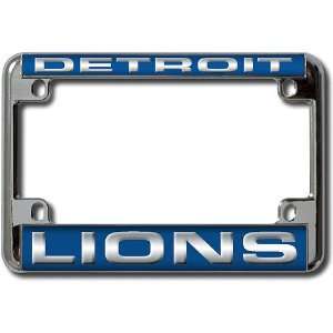  Rico Detroit Lions Laser Motorcycle Frame: Sports 