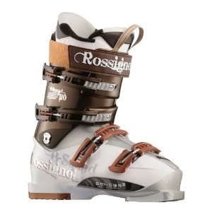  Rossignol B Squad Sensor 90 Ski Boots White/Brown Sz 8.5 