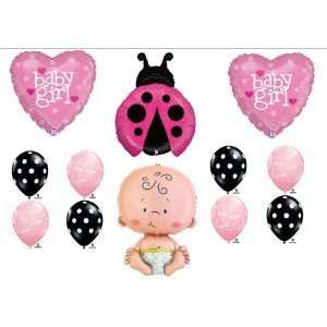   Girl Baby Shower Balloon Decorating Kit Supplies 