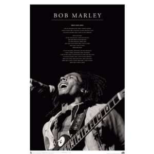  Marley Poster ~ Iron Lion Zion ~ Rare Concert Still ~ Fixty Six Hope 
